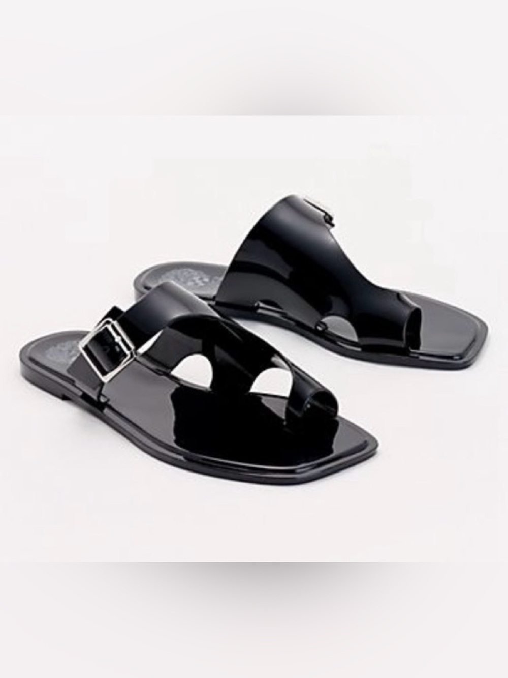 ✨NIB Vince Camuto Jicarlie Jelly Slide Sandals | Black | Size 9✨